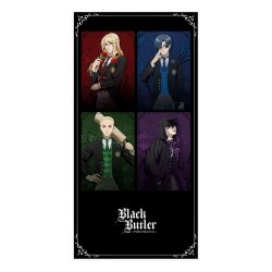 Black Butler: Public School Arc serviette de bain The Prefect Four / P4 150 x 75 cm