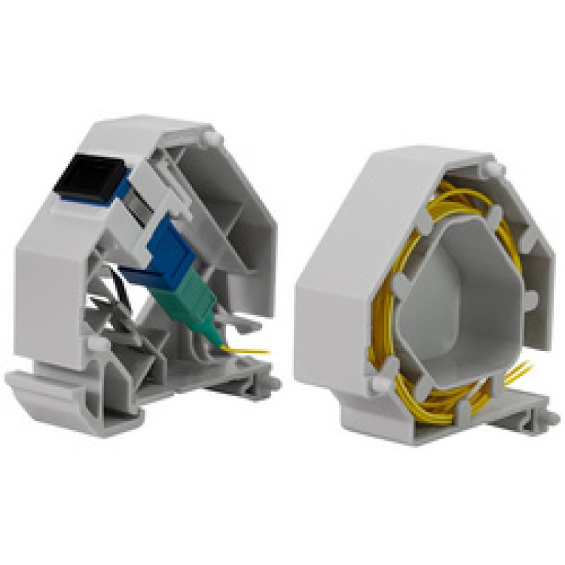 LogiLink MP0055 - Hutschienenadapter für LWL Keystonemodule