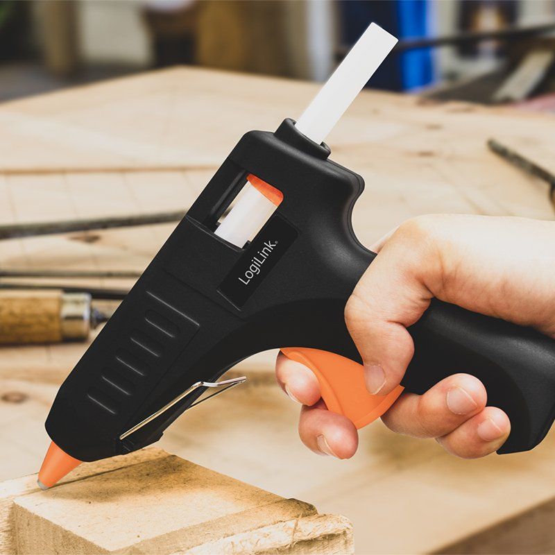 LogiLink WZ0051 hot glue gun/pen Black, Orange 20 W