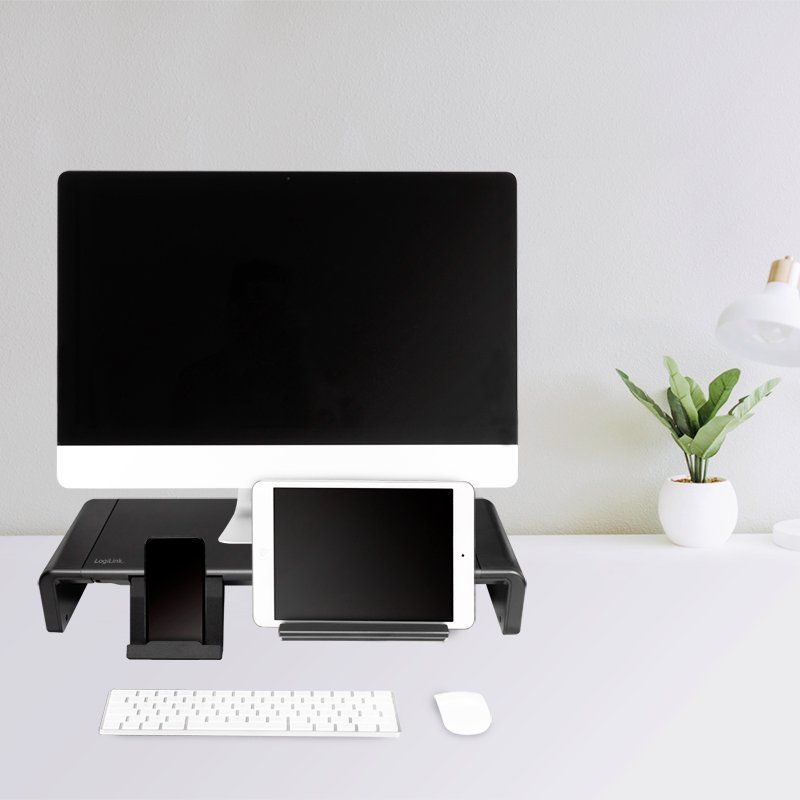 LogiLink BP0140 multimedia cart/stand Black Universal Multimedia stand