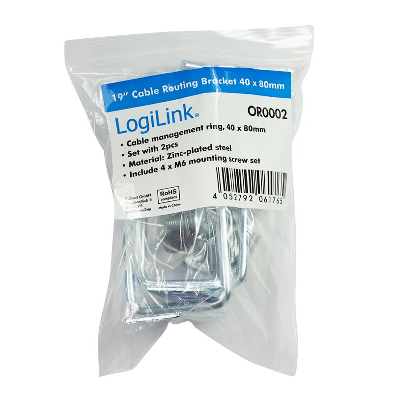 LogiLink OR0002 accessoire de racks Anneau pour câble