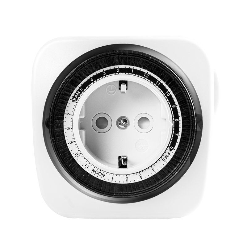 LogiLink Mechanische Zeitschaltuhr für Innenbereich, weiß