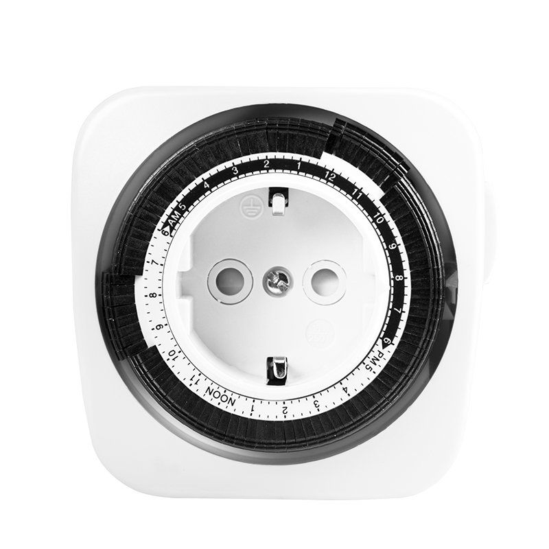 LogiLink Mechanische Zeitschaltuhr für Innenbereich, weiß