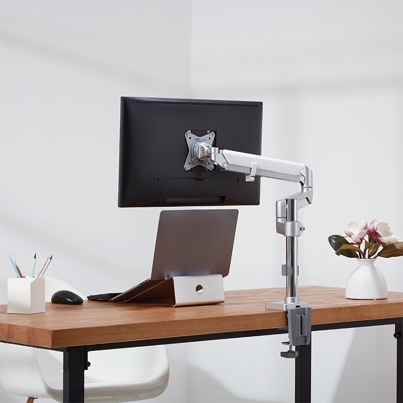LogiLink BP0087 monitor mount / stand 81.3 cm (32") Desk Silver