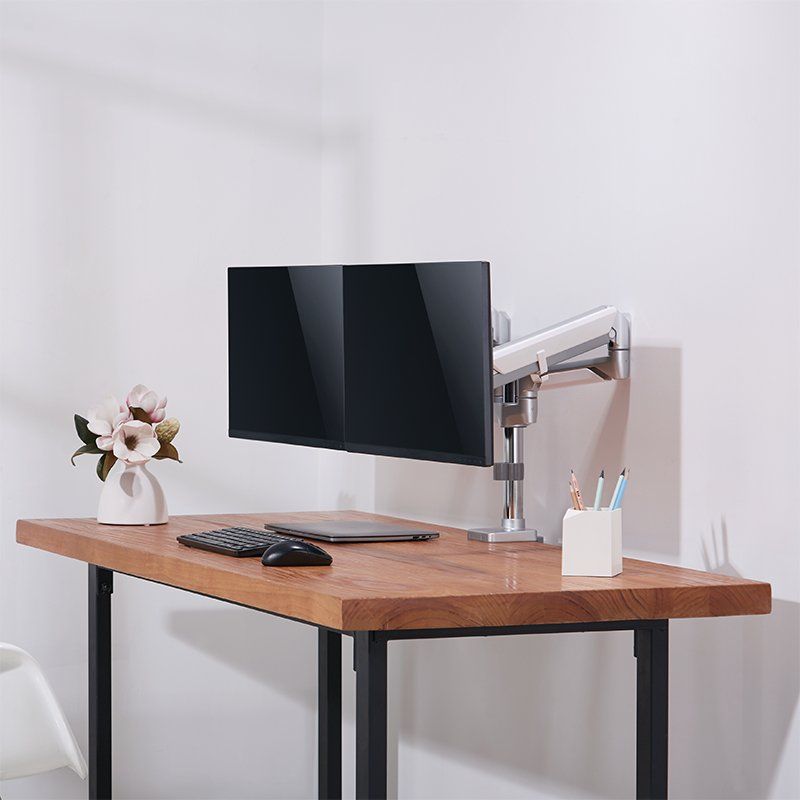 LogiLink BP0089 support d'écran plat pour bureau 81,3 cm (32") Argent