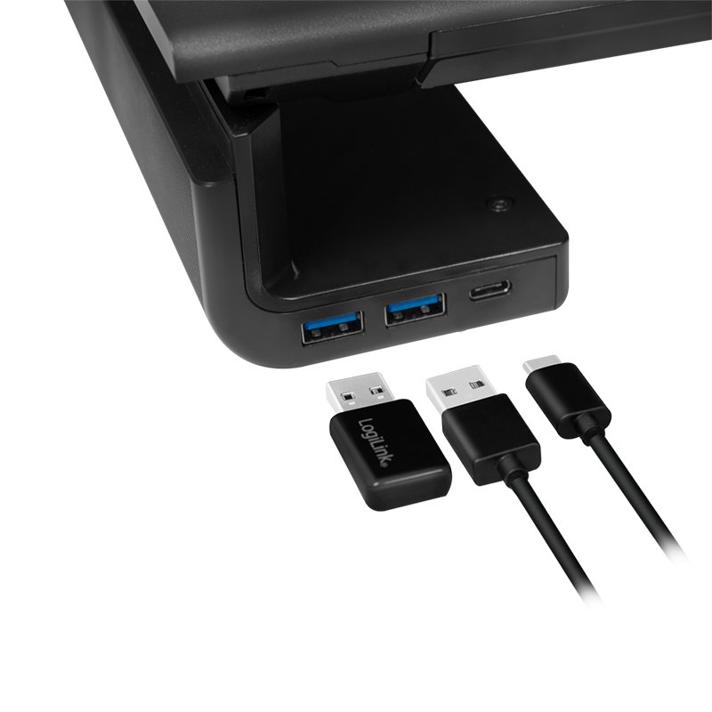 LogiLink BP0141 multimedia cart/stand Black Universal Multimedia stand