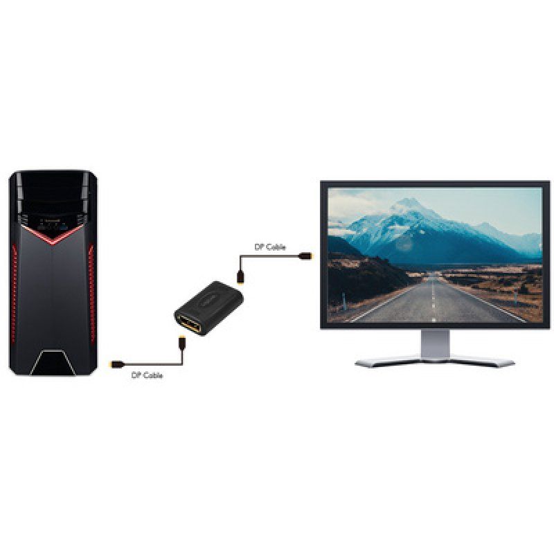 LogiLink DisplayPort Adapter DP Kupplung - Adapter