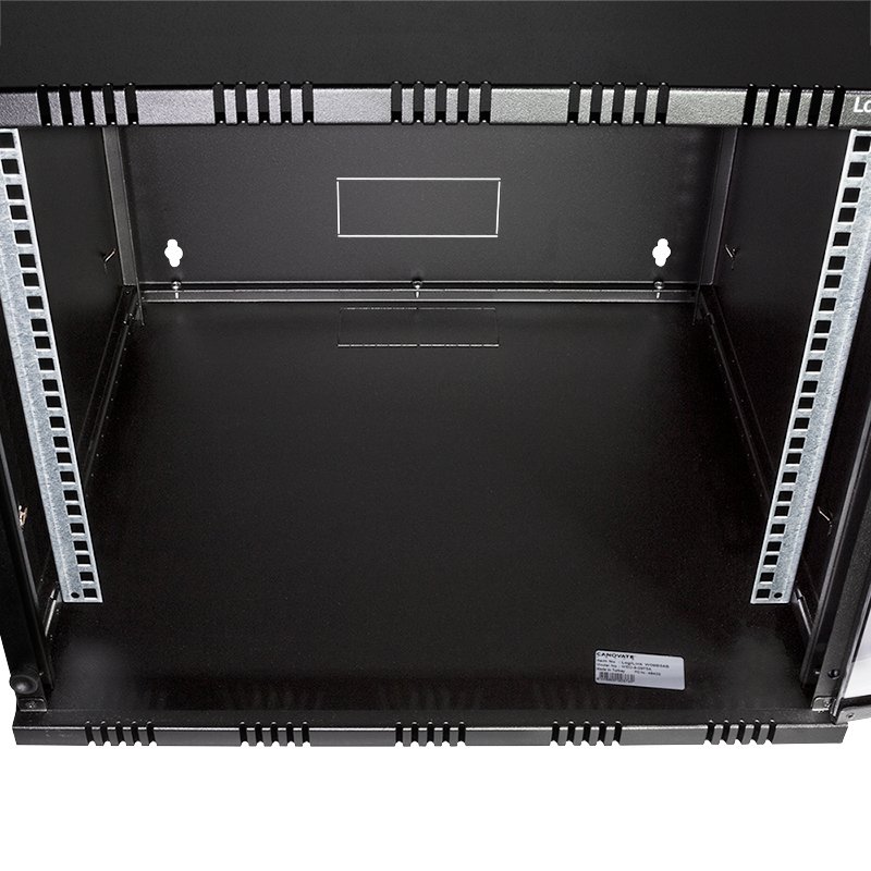 LogiLink W09B54B étagère 9U Rack monté sur le mur Noir