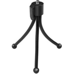 LogiLink Tripod for webcam, microphone and others, 12cm, flexible legs