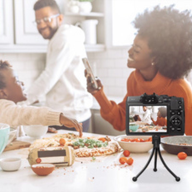 LogiLink Mini trépied portable, flexible, noir