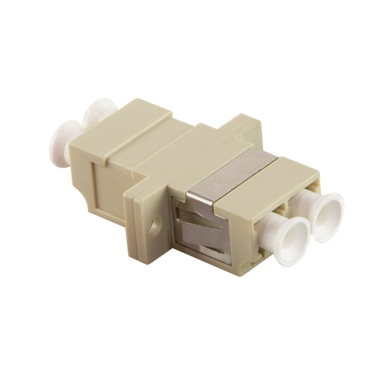 LogiLink Coupleur fibre optique, 2x LC-Duplex, beige