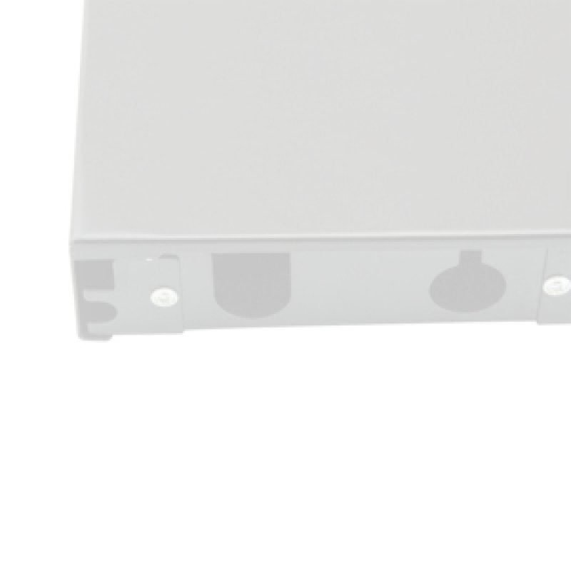 LogiLink Façade pour tiroir optique 19" 24 ports, gris clair