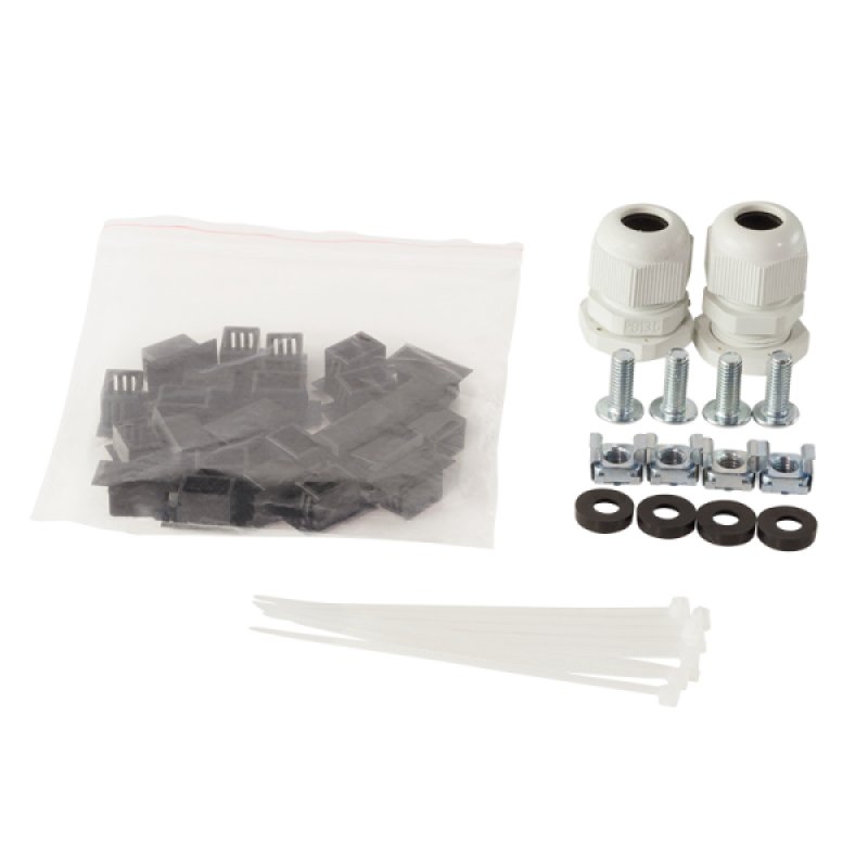 LogiLink Cassette d'épissurage 19", tiroir vide, gris clair