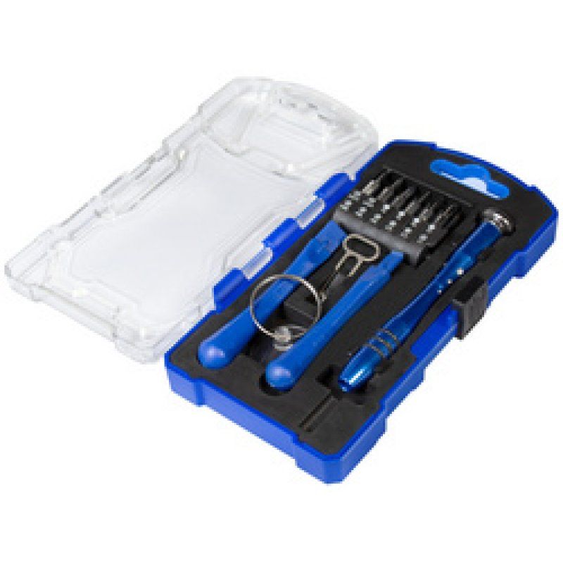 LogiLink Tournevis avec 12 embouts accessoires