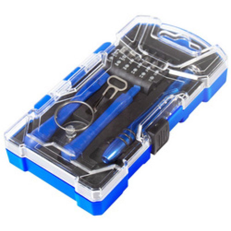 LogiLink Tournevis avec 12 embouts accessoires