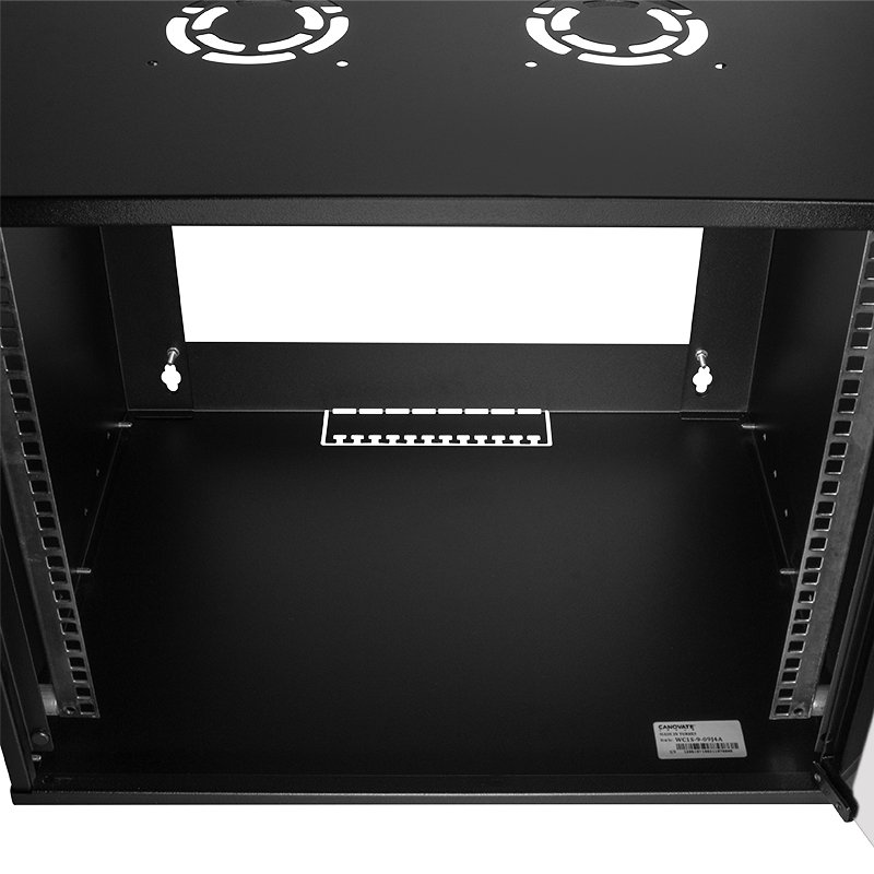LogiLink W04C55B rack cabinet 4U Wall mounted rack Black