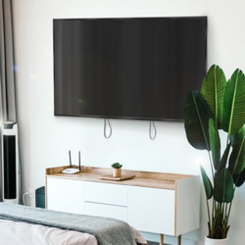 LogiLink TV-Wandhalterung flach für 139.7 - 228.6 cm 55\" - 228.60cm 90\" flache