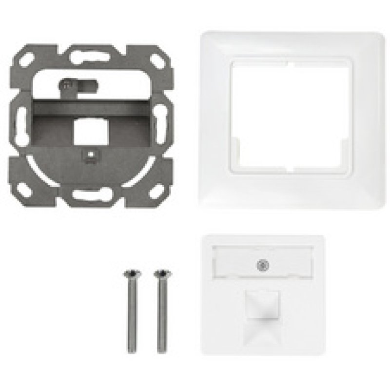 LogiLink NK4055 - Unterputzdose für 3 Keystone-Module designkompatibel