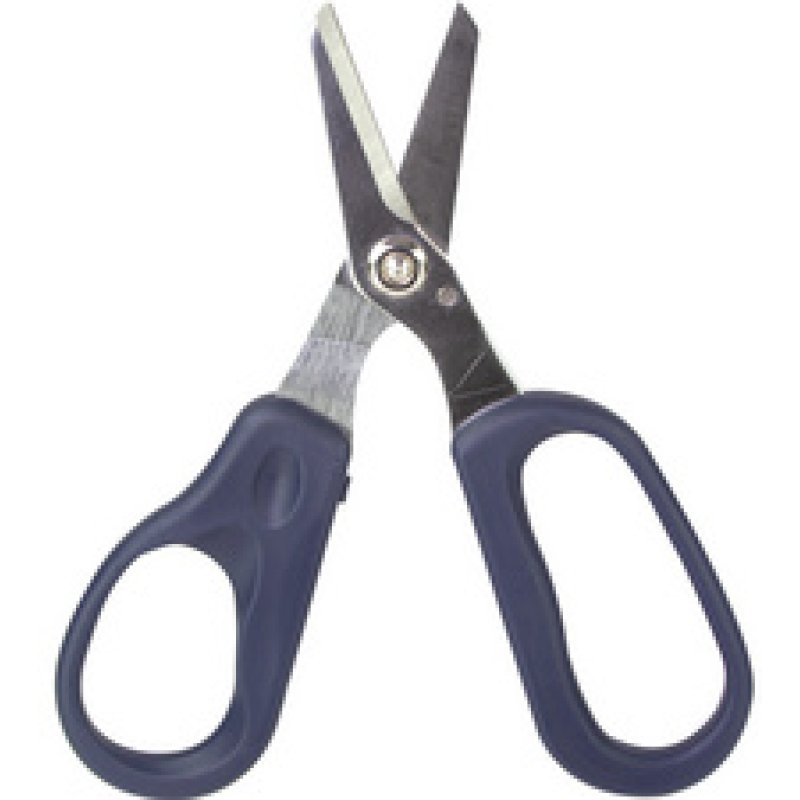 LogiLink Ciseaux pour fibre optique /brins de Kevlar, bleu