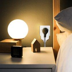 LogiLink Steckdosenleiste, 6-fach Durchgangsstecker, weiß