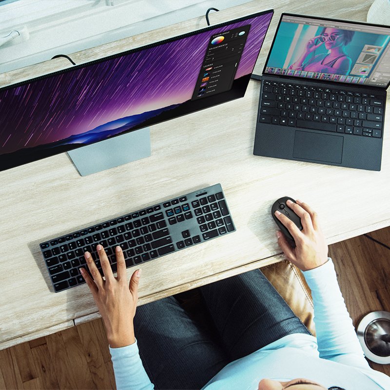 LogiLink ID0204 souris Bureau Ambidextre RF sans fil Bluetooth 1600 DPI