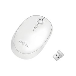 LogiLink Souris optique, sans fil, blanc