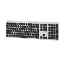 LogiLink Bluetooth Multi-Device Tastatur, silber