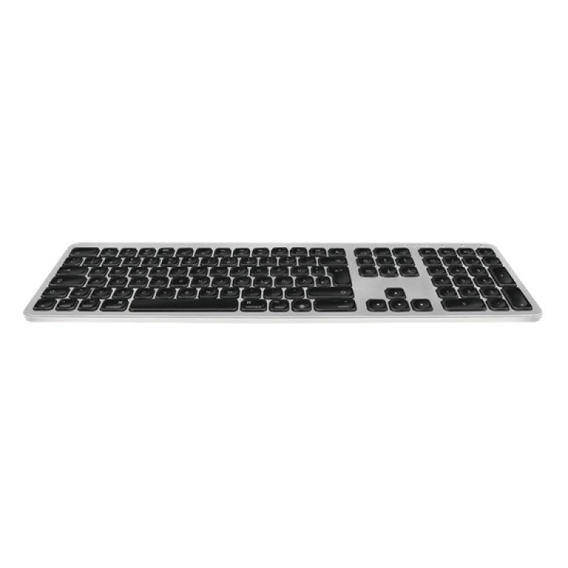 LogiLink ID0206 clavier Bureau Bluetooth QWERTZ Allemand Gris