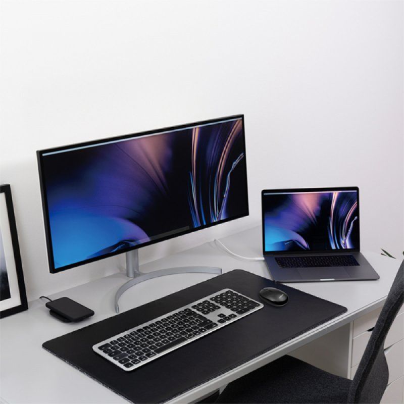 LogiLink Bluetooth Multi-Device Tastatur, silber