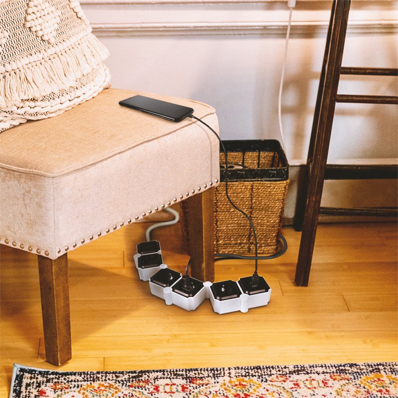 LogiLink LPS276U power extension 1.5 m 4 AC outlet(s) Indoor Grey