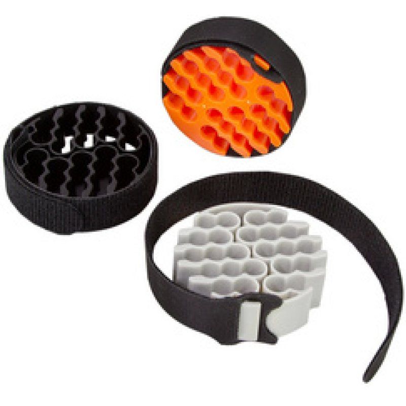 LogiLink Cable organizer tool for bundling data cables, set with 3 pieces