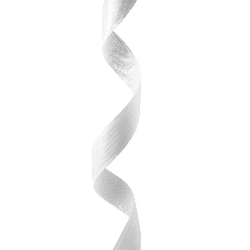 LogiLink Selfadhesive cable strap set, white, 25 mm width, coil, 5 m