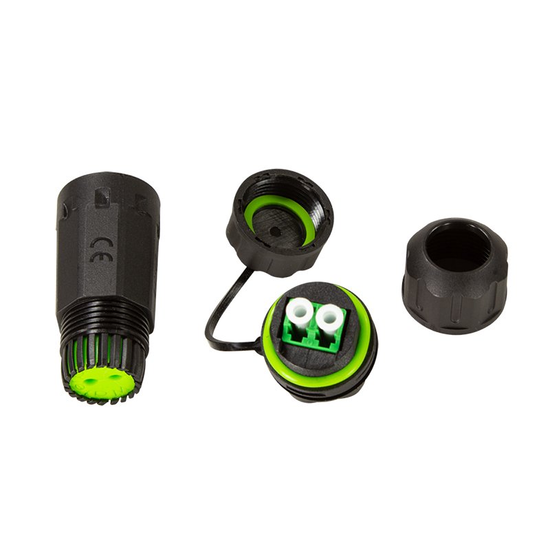 LogiLink Coupleur fibre optique avec bouchon de protection/