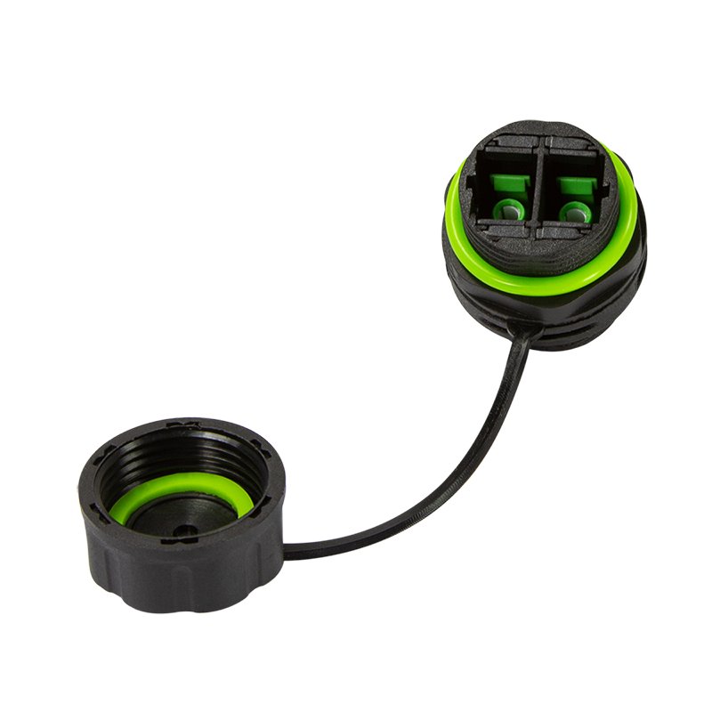 LogiLink Coupleur fibre optique avec bouchon de protection