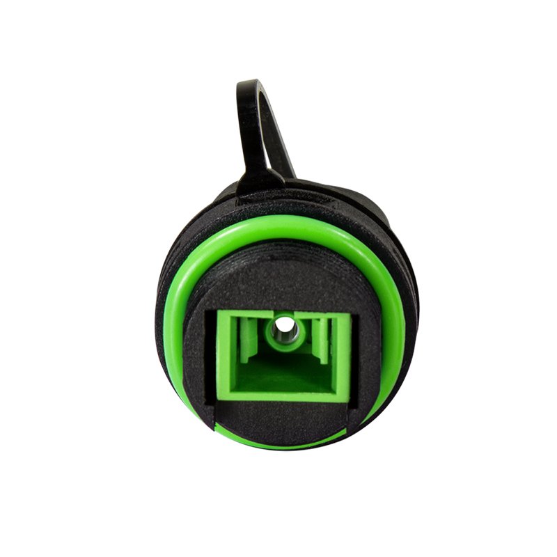 LogiLink Coupleur fibre optique avec bouchon de protection/