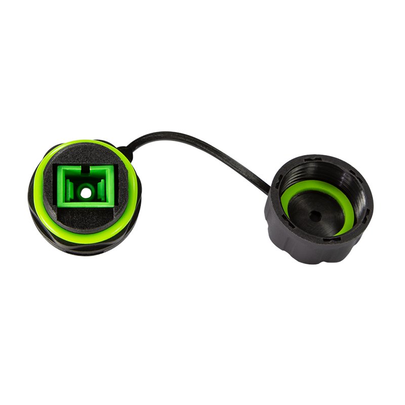 LogiLink Coupleur fibre optique avec bouchon de protection