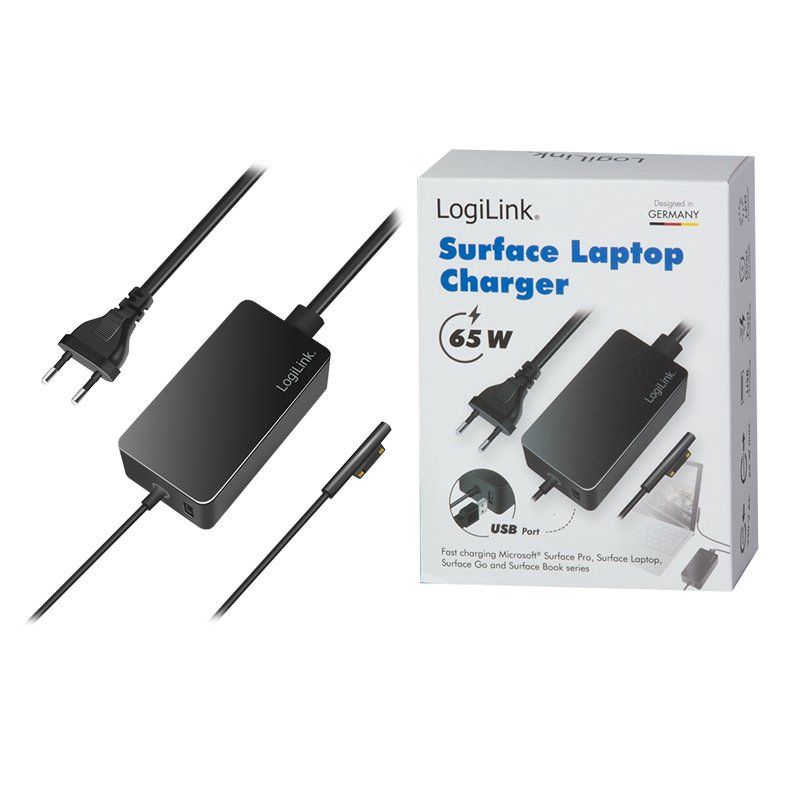 LogiLink PA0309 chargeur d'appareils mobiles Ordinateur portable Noir Secteur Intérieure