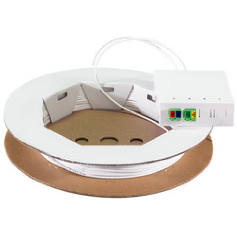 LogiLink Boîte d'épissure FTTH, câble de pose 40 m, blanc