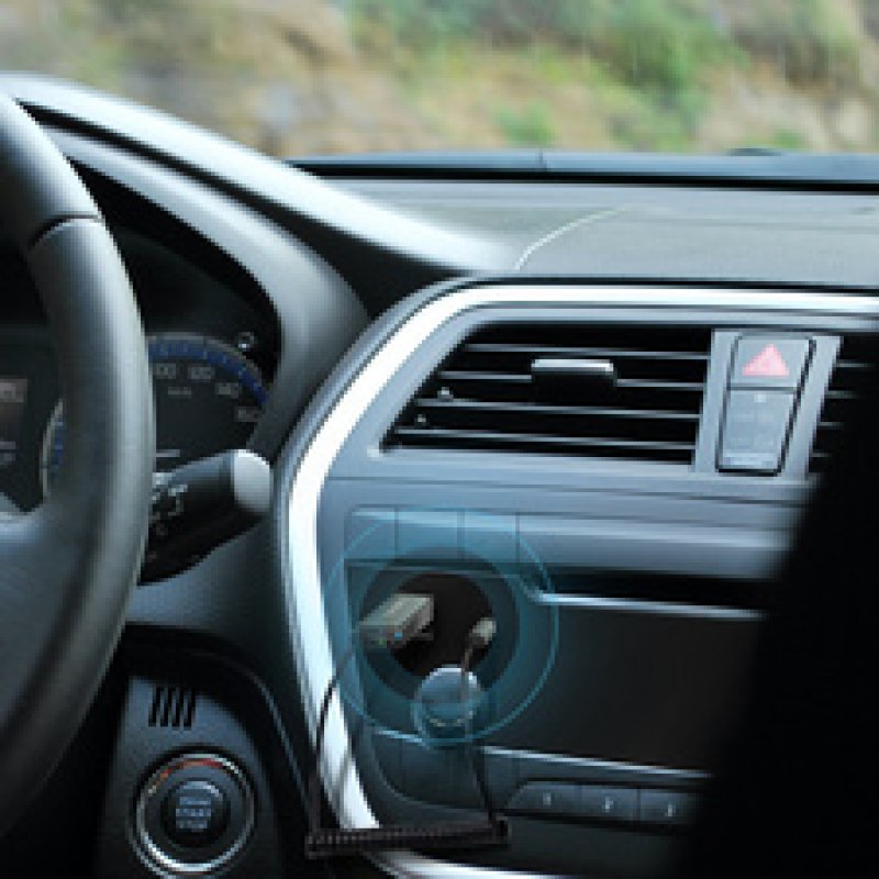 LogiLink Stereo Bluetooth in-car (AUX) audio receiver, BT5.3