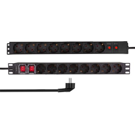 LogiLink 19 PDU 16 x CEE 7/3 socket , with overload protection and switch