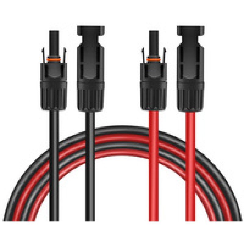 LogiLink Set de rallonges pour panneau solaire, 10 m