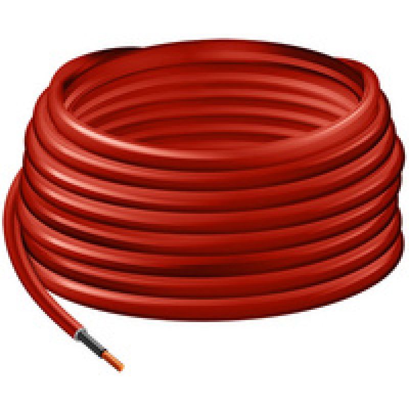 LogiLink Câble d'installation pour panneau solaire, rouge