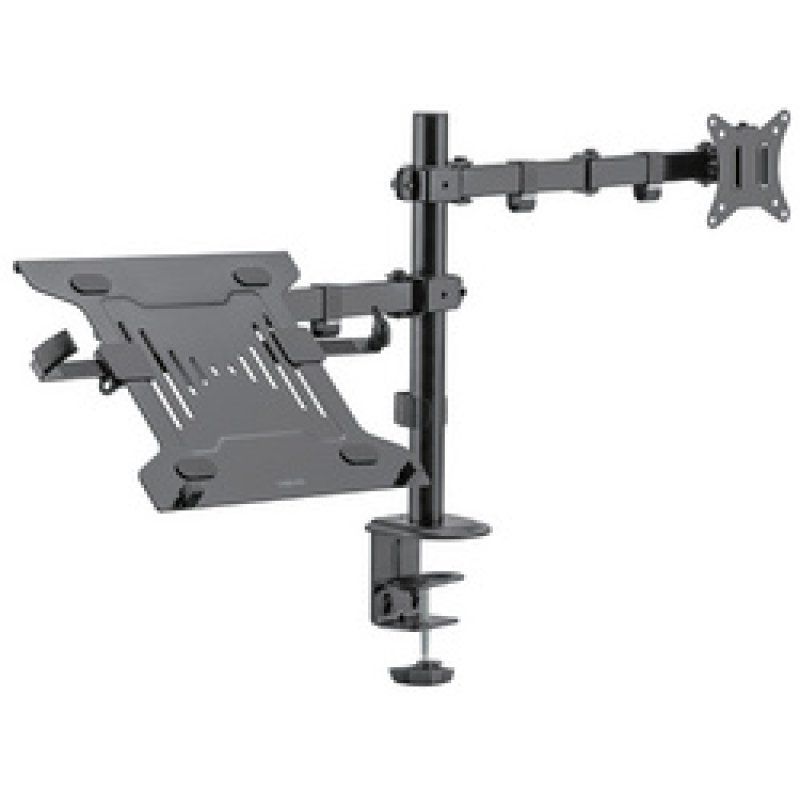 LogiLink Support d'écran et d'ordinateur portable, noir