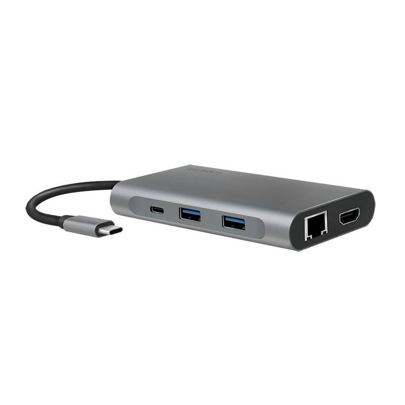 LogiLink Docking station USB 3.2 (gén.1), USB-C, 8 ports