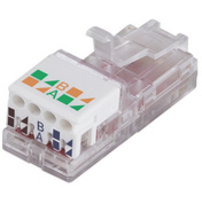 Connecteur RJ45 pour montage sur le terrain, cat. 6A