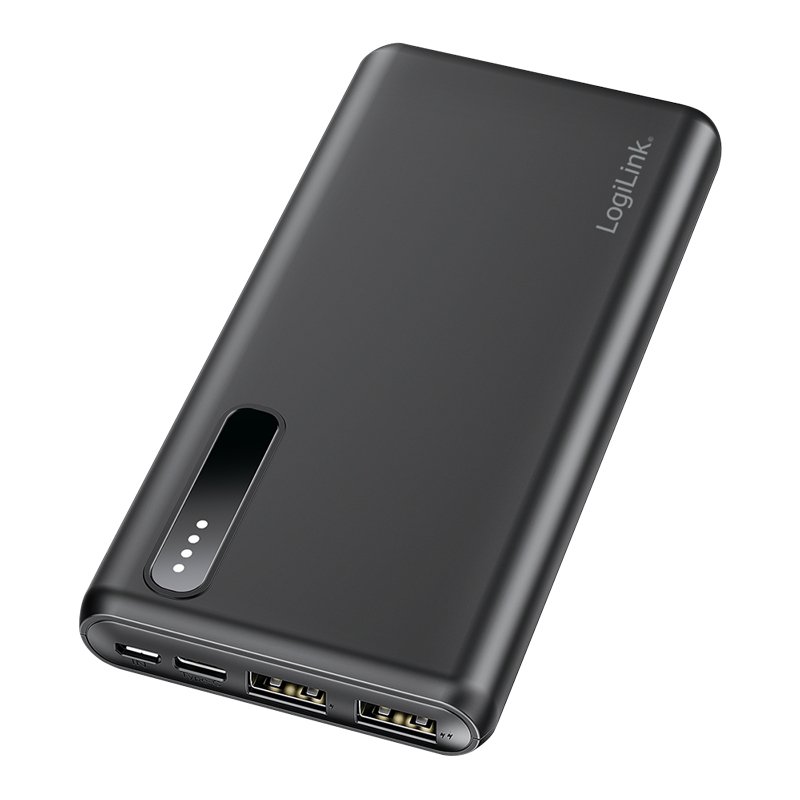 LogiLink PA0311 banque d'alimentation électrique 8000 mAh Noir