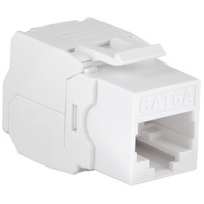 LogiLink Keystone Jack Cat.6A UTP EconLine, 16.3mm 22-26 AWG