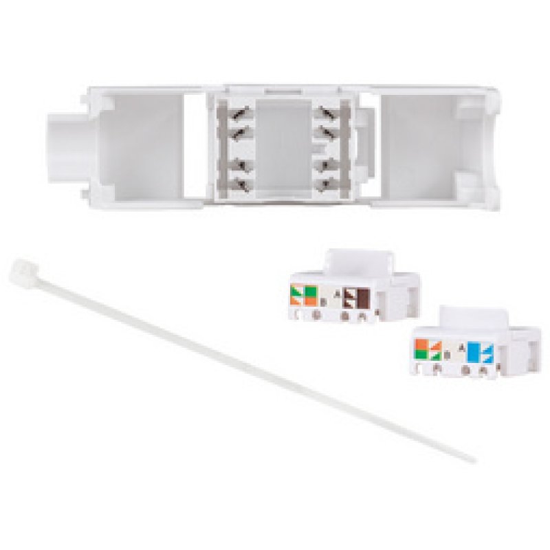 LogiLink Connecteur Keystone cat.6A, classe EA, non blindé