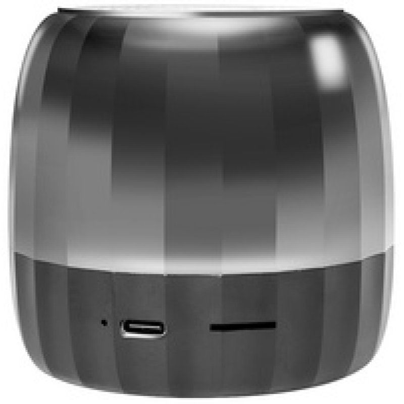 LogiLink Enceinte Bluetooth avec lumières festives, noir