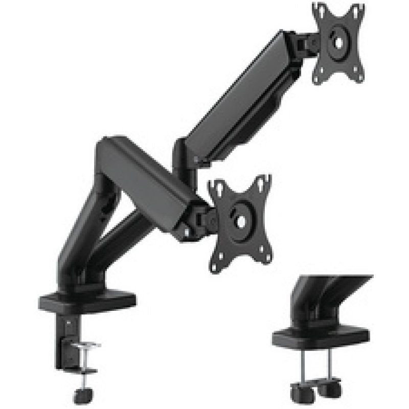LogiLink Dual Monitor mount, 17-32, steel, spring-assisted